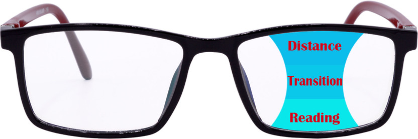 Hrinkar Full Rim (+3.00) Rectangle Reading Glasses(52 mm)