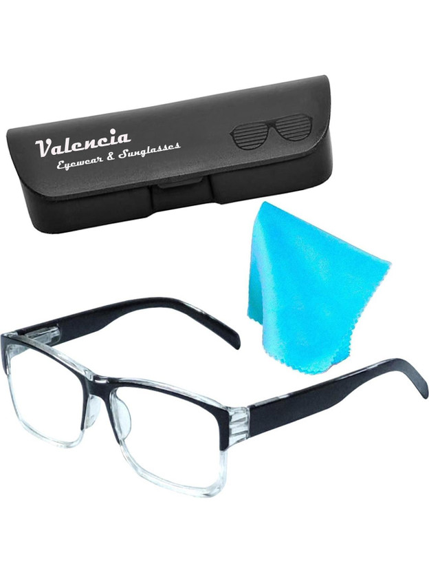 VALENCIA Full Rim (+1.25) Rectangle Reading Glasses(130 mm)