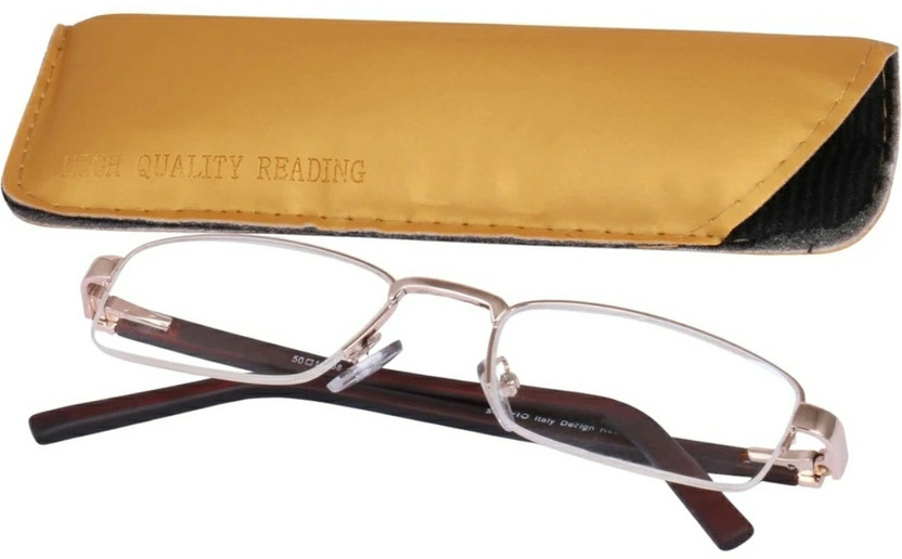 RGC Half Rim (+2.00) Rectangle Reading Glasses(50 mm)