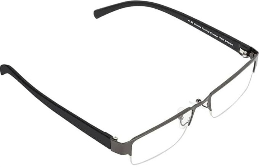 Elyvo Half Rim (+1.00) Rectangle Reading Glasses(50 mm)