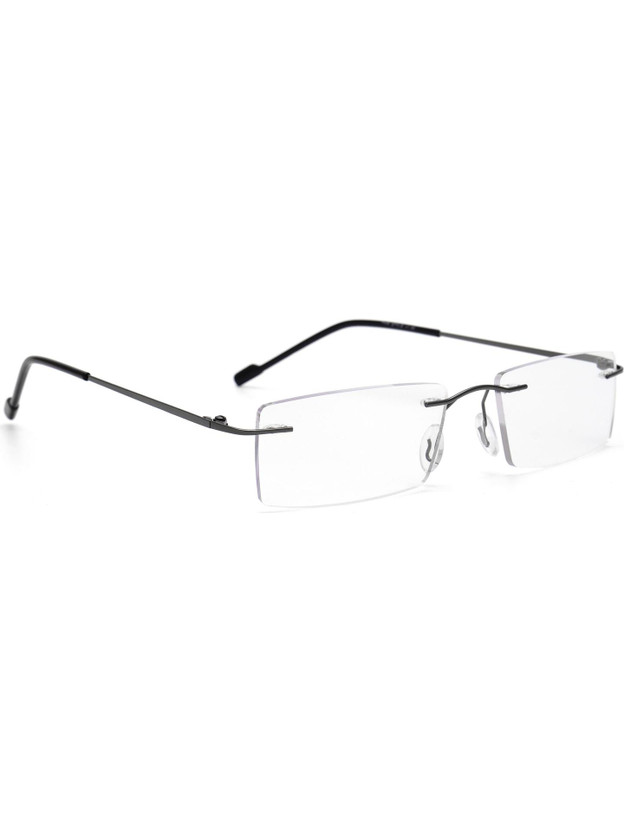 Vinzora Rimless (+1.25) Rectangle Reading Glasses(52 mm)