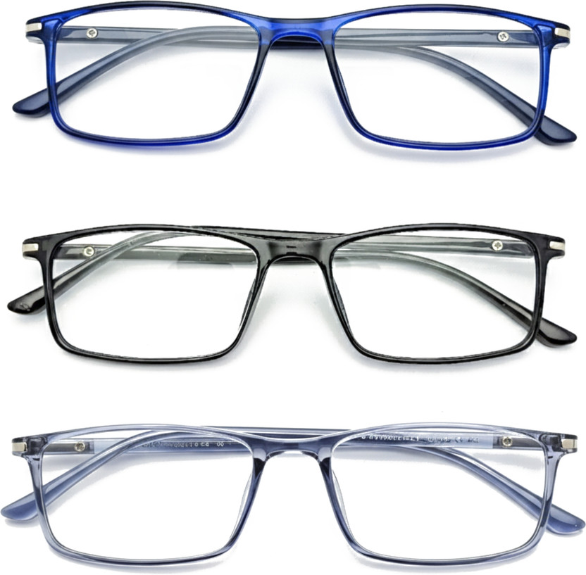 hubofopticals Full Rim (+2.50) Rectangle Reading Glasses(50 mm)