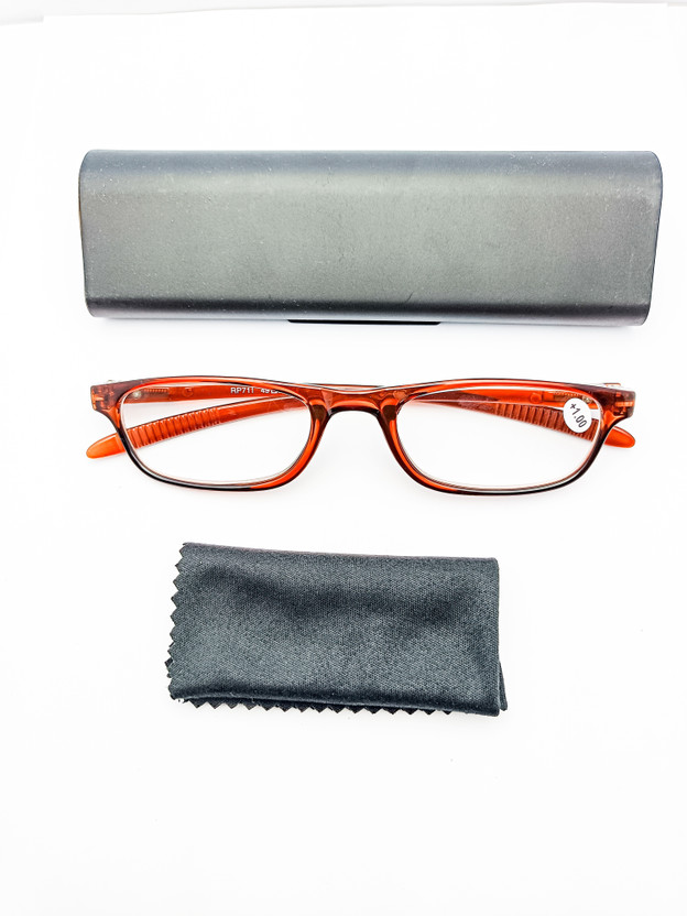 hubofoptical Full Rim (+2.00) Rectangle Reading Glasses(50 mm)