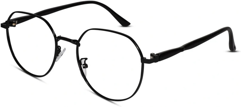 Lenskandy Full Rim (+0.50) Round Reading Glasses(100 mm)