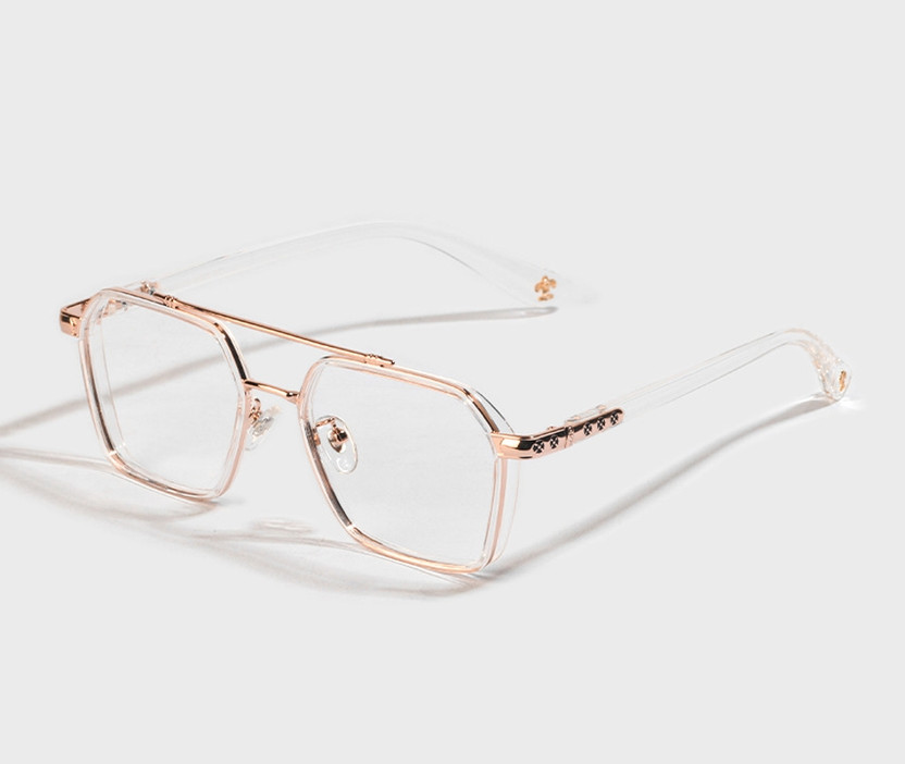 SPECTACARE Full Rim Aviator, Clubmaster Frame(54 mm)