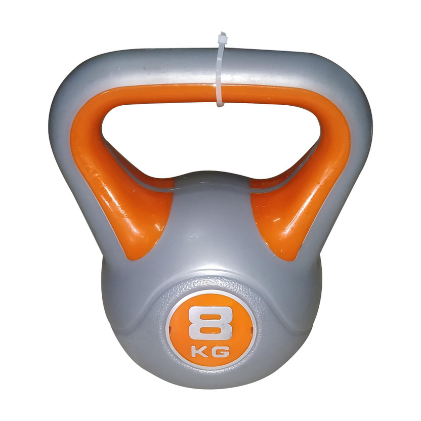 COUGAR COUGAR Kettlebell , Plastic Kettlebell 8 Kg , Kettle Bells For Fitness Strength Stamina Grey Kettlebell(8 kg) - Flipkart Deal