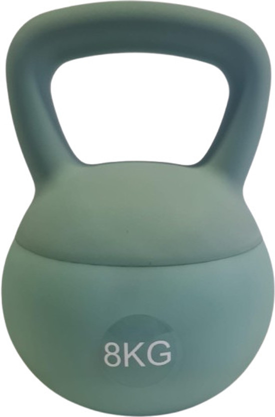 Nlive Soft Premium Kettlebell for Strength/Fitness/Yoga/Gym- 8kg Multicolor Kettlebell(8 kg)