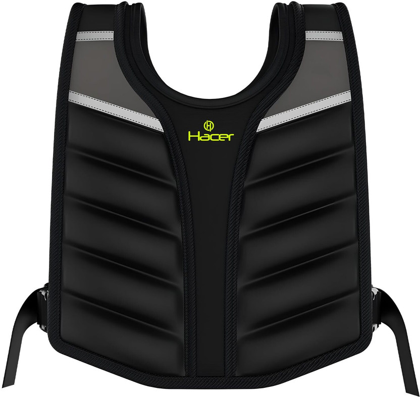 Hacer Hacer Weighted Vest with Metal Plates Strength Training Equipment Adjustable Straps Black Weight Vest(8 kg) - Flipkart Deal
