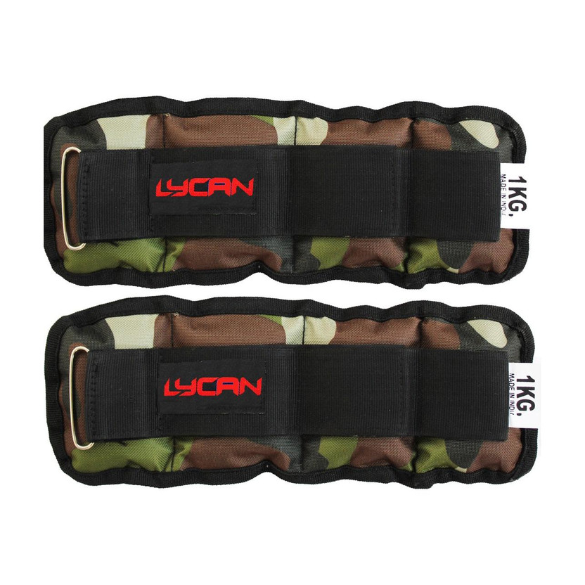 LYCAN LYCAN 1kg x 2pc Ankle & wrist weight for Strength Training , running & exercise Multicolor Ankle & Wrist Weight(2 kg) - Flipkart Deal