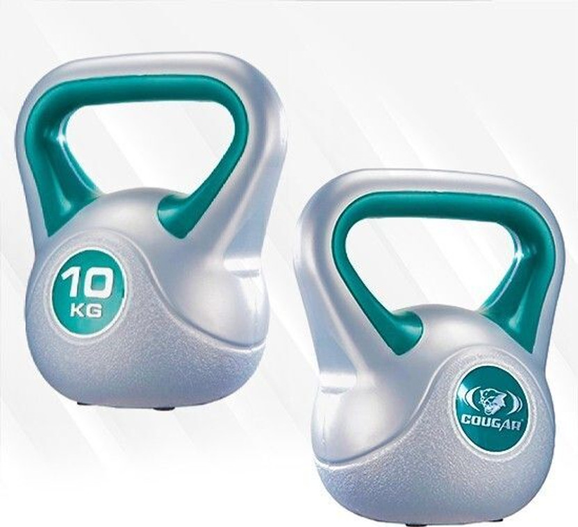 COUGAR Plastic Kettle Bell Multicolor Kettlebell(10 kg)