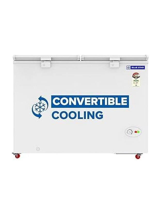 Blue Blue Star 310 L Double Door Standard Deep Freezer(White, HT4-N350 Convertible, 4 Star) - Flipkart Deal
