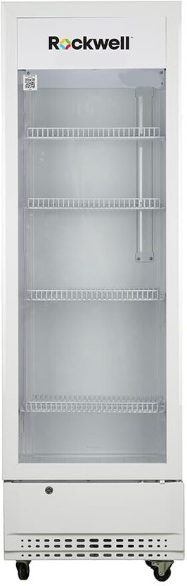 Rockwell 320 L Single Door Upright Freezer(White, RVC320A)