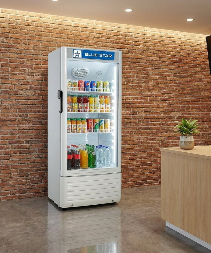 Blue Star 220 L Single Door Upright Freezer(White, Blue Star Vc250D)