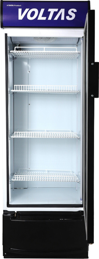 Voltas 320 L Single Door Upright Freezer(Black, VC GT 320 SD P Metallic FGLS)