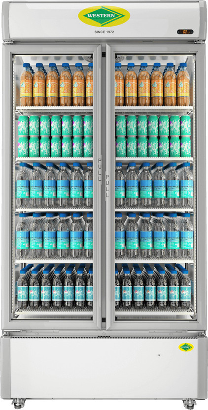 western western refrigeration 807 L Double Door Upright Freezer(White, SRC950HC-GL Visi Cooler) - Flipkart Deal