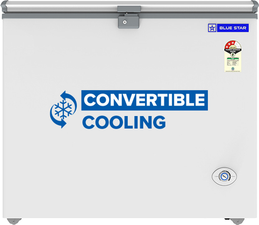 Blue Star 201.0 L Single Door Standard Deep Freezer(White, HT3-N230, 3 Star)