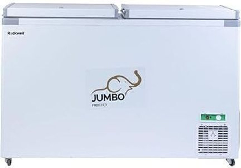 Rockwell 350 L Double Door Standard Deep Freezer(White, SFR350DD3S-O, 5 Star)