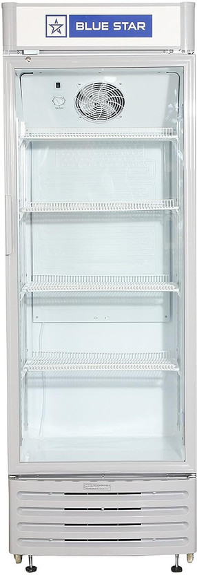 Blue Star 385 L Single Door Upright Freezer(White, BLUE STAR VC400A Visi Cooler)