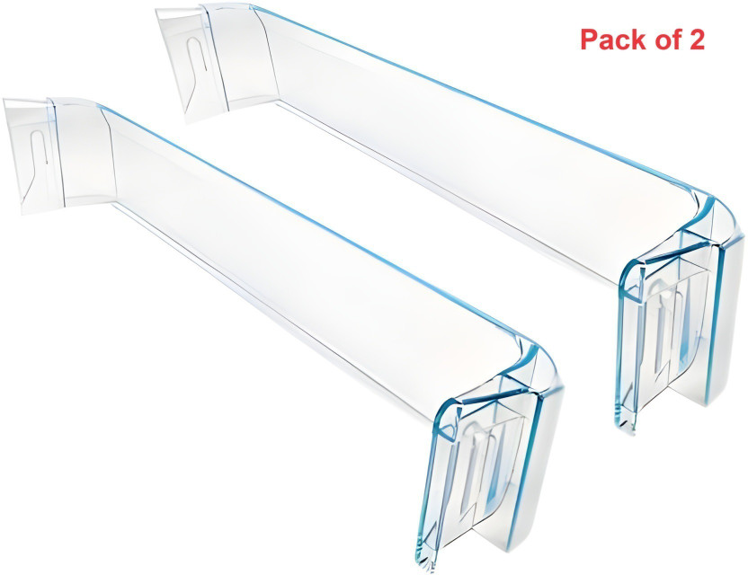 Marsflip MAN370879 Pack of 2 Bottle Shelf Rack for LG Single Door Fridge Door Shelf Fridge Door Shelf