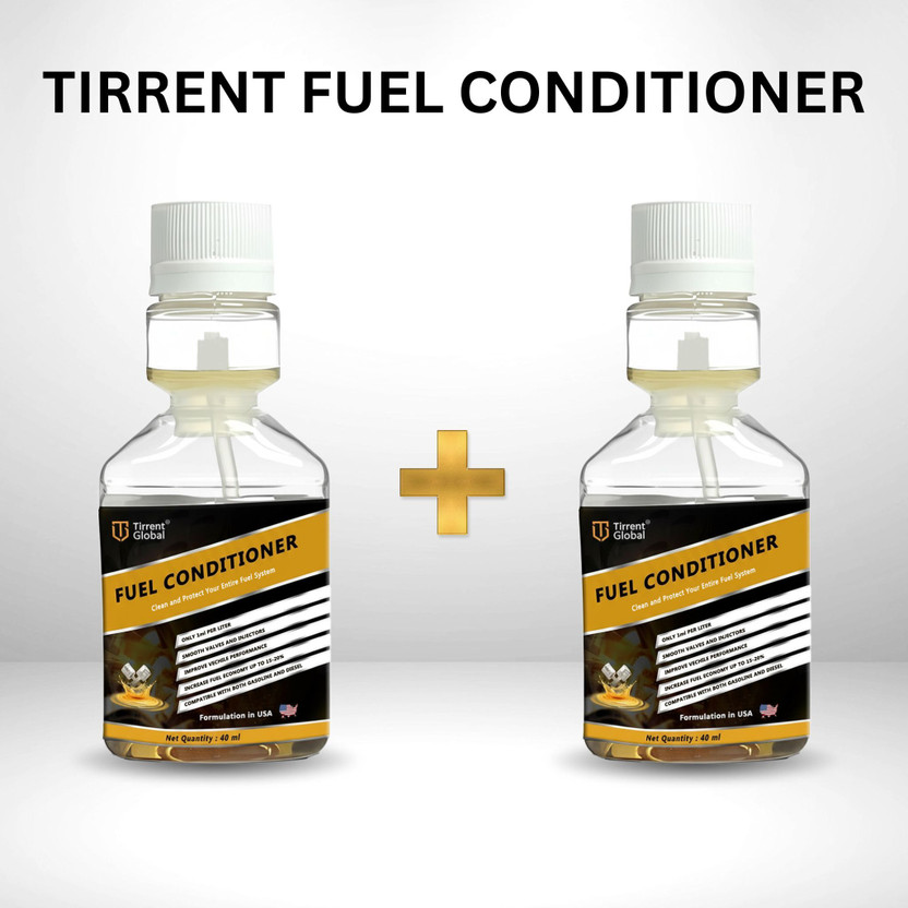 Tirrent Global | Fuel Conditioner | Fuel Additive for Cars, Bikes & Scooter | Mileage Booster | Fuel Injector Cleaner(80 ml)