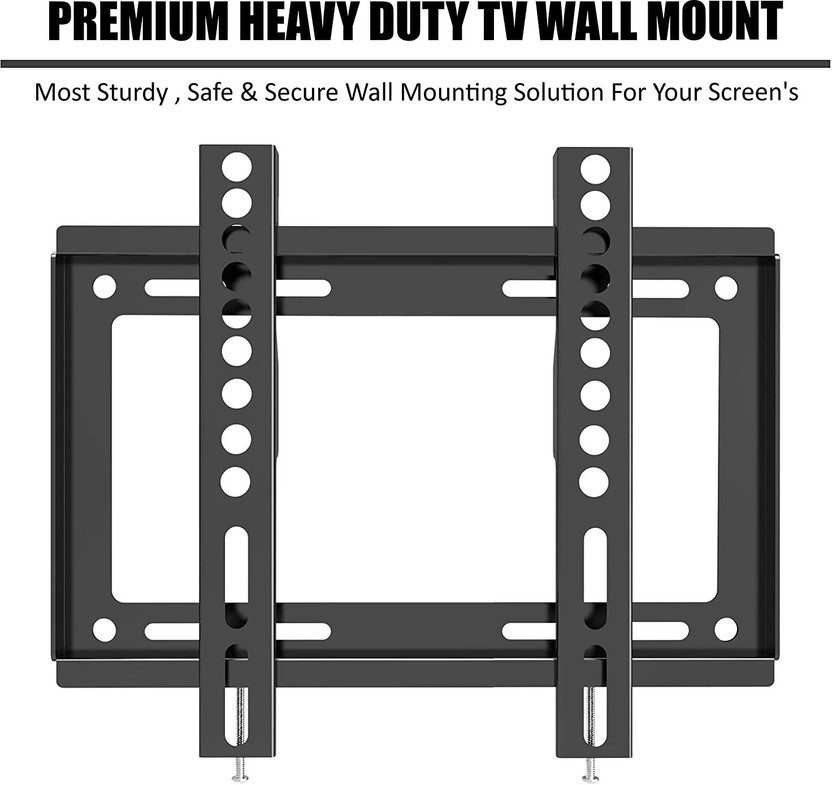 PNETROME FIXED WALL MOUNT compatible For Thomson 9A 32 inch Smart Android TV 32PATH0011 TV Stand Base(Furniture Accessories, Iron)