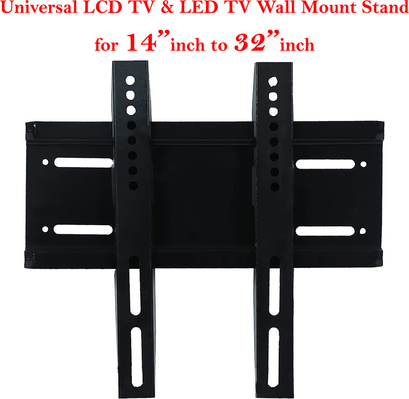 Point Zero Heavy Duty LED/LCD TV Wall Mount Bracket for Most 14-32 Inches TV Mount TV Stand Base(Furniture Accessories, Iron)