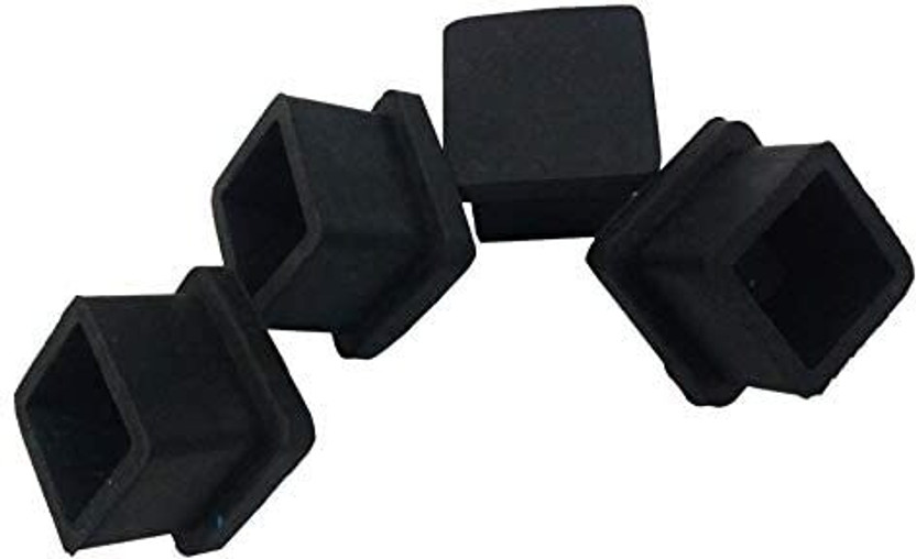 Akura Akura 8 Floor Protector Square Rubber Cap for Furniture Feet Chair Table 38 x 38 mm Table Legs(Furniture Accessories, Rubber) - Flipkart Deal
