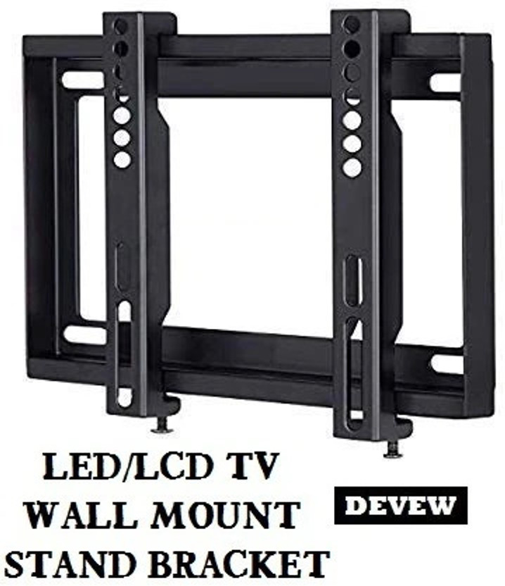 Devew 14 to 32 Inch For All Universal, Plasma, TV Wall Mount Bracket TV Stand Base(Furniture Accessories, Iron)