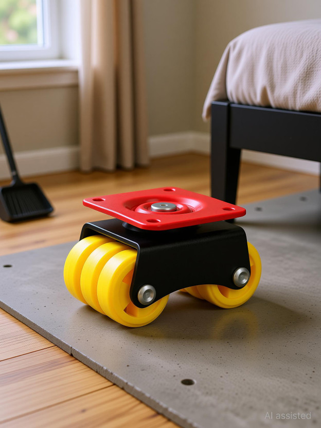 Hkey Hkey Bed wheels heavy duty Set of 4 Furniture Moving Roller Castor Swivel Furniture Caster(Pack of4) - Flipkart Deal