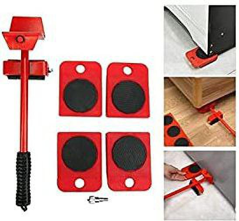 thumbnail image 2 of Heavy Duty Furniture Moving Dolly – 5-Wheel Slider Set For Couches, Pianos, Fridges & More 2 of 7