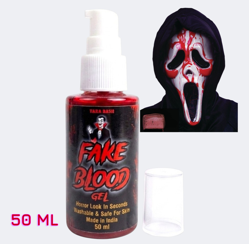 taka saki fake blood gag toy for prank fake blood for kids halloween fake blood spray artificial blood Gag Toy(Red)