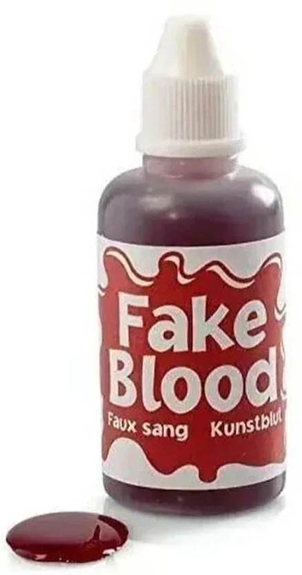 ka enterprises Makeup Fake Blood for Movies, Pranks & Cosplay , 30ml– Safe & Non-Toxic Fake Blood Gag Toy(Red)