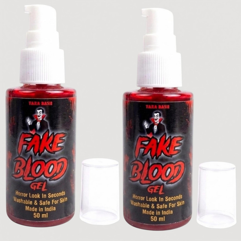 taka saki FAKE BLOOD FOR KIDS PRANK GAG TOYS FAKE BLOOD LIQUID GAGS TOY FAKE BLOOD Gag Toy(Red)