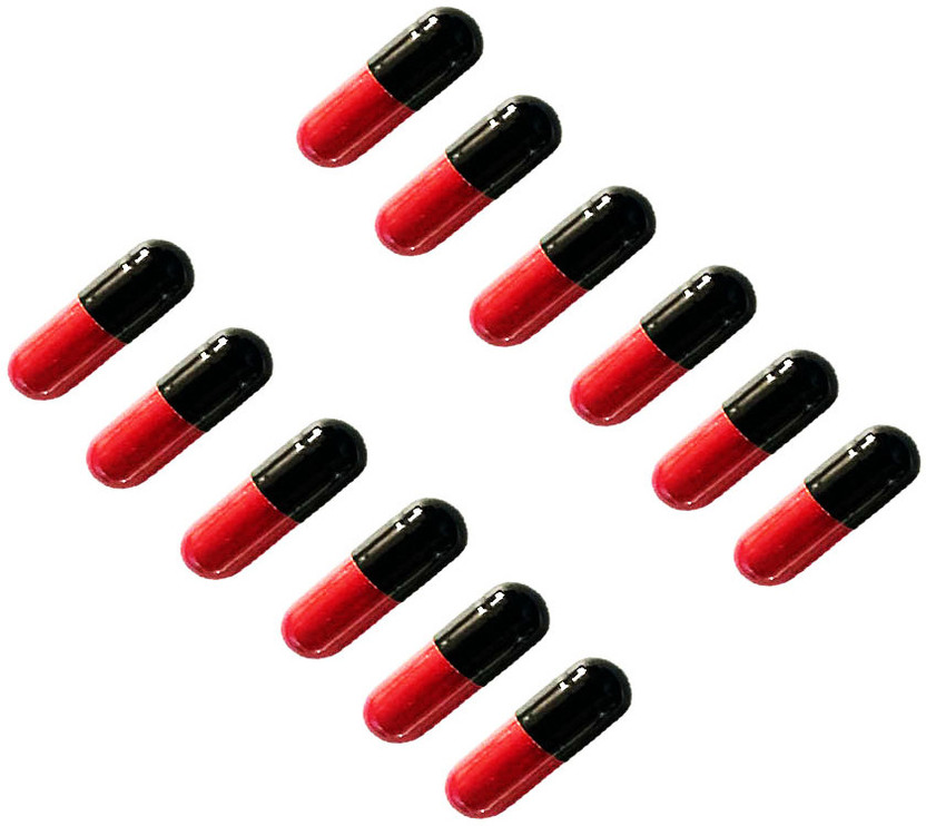 PTCMart Halloween Horror Fake Blood Capsules Prank Makeup Drama Accessory (Pack of 12) Fake blood capsules Gag Toy(Red)