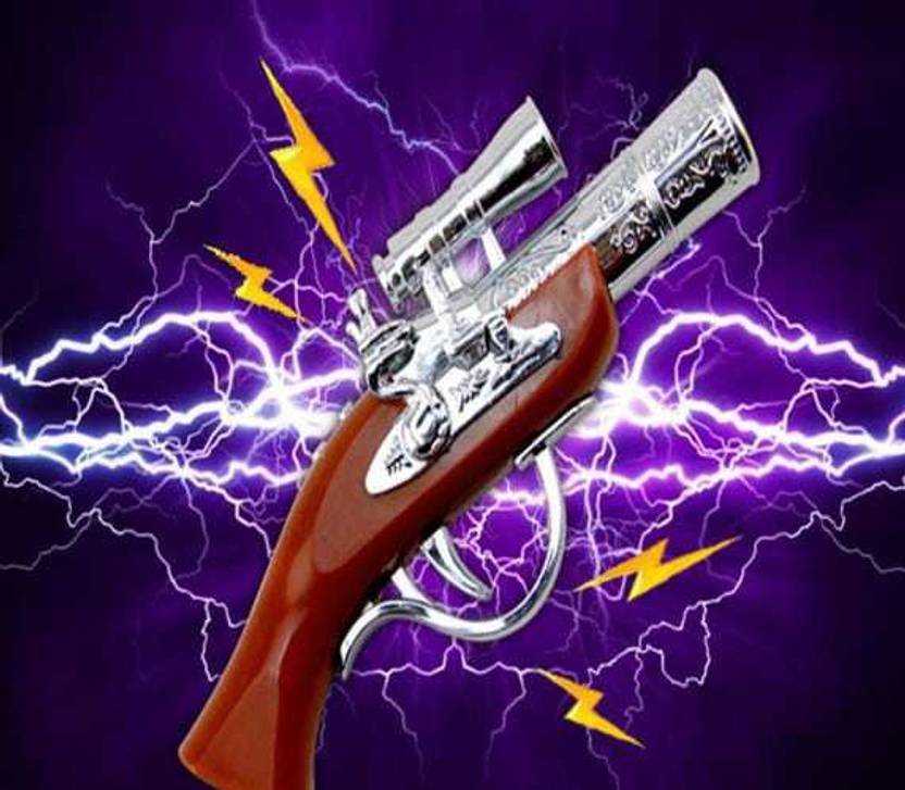 MADDYGROUP Electric Shocking Antique Gun3 in 1Shocking,Torch & Laser