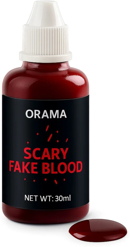 Orama Realistic Fake Blood for Halloween Costume & Drama Makeup 30mL US42 BLOOD Gag Toy(Red)