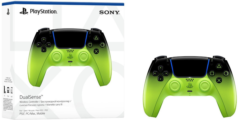 SONY DualSense Wireless Controller Gamepad(Neon Green, For PS5)