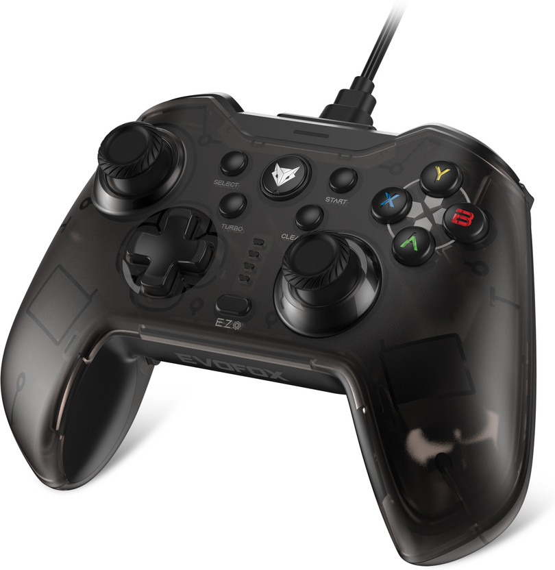 EVOFOX Elite X Wired USB Gamepad(Black, For PC, PS3, Android)