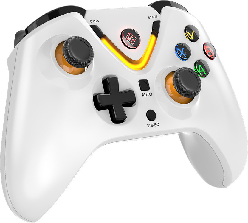 Cosmic Byte Ares Wireless Gamepad Tri-Mode Gamepad(White, For PC, Android, iOS)