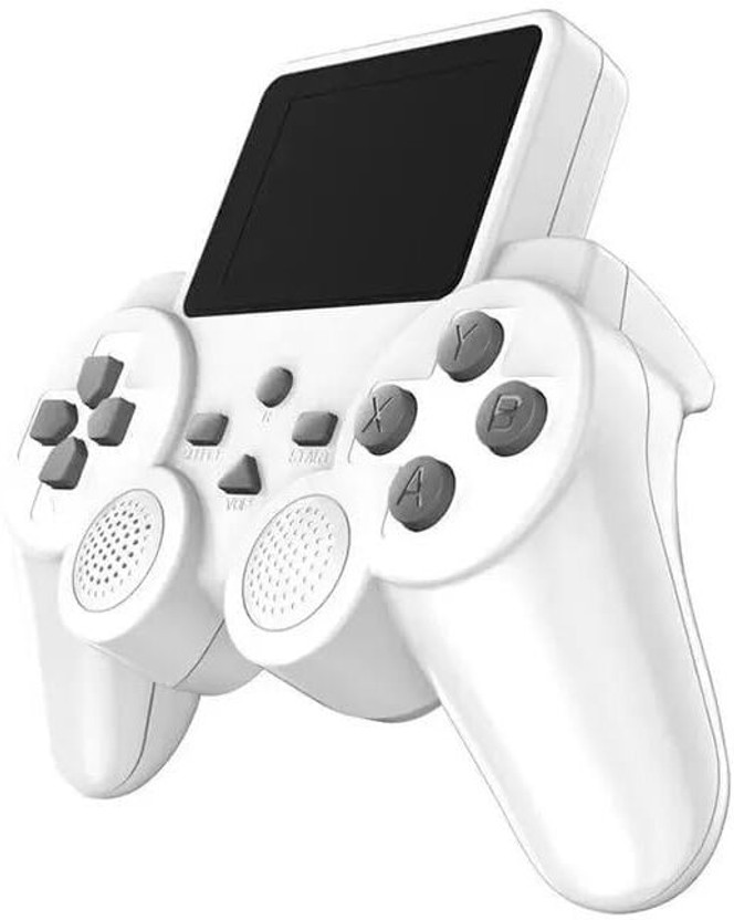 HG WORLD Retro S10 Portable Style Handheld Gaming Console for Tv video game for kids Gamepad(White, 500+ Games, AV Output, Pocket Fun, Best Gift for All Ages, For Android)