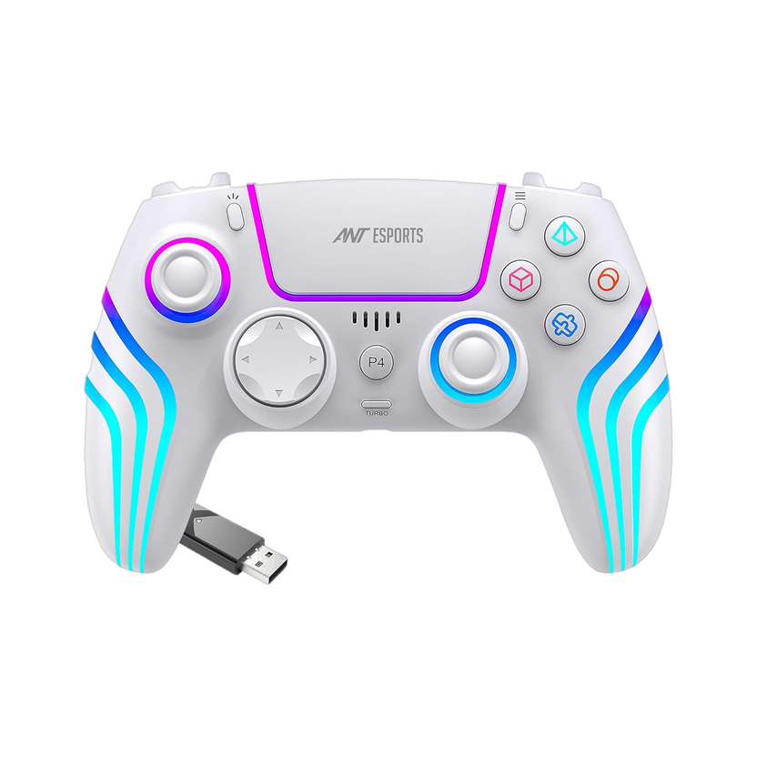 Ant Esports GP400 Gamepad(White, For Android, PC, PS3, PS4, Switch, iOS)