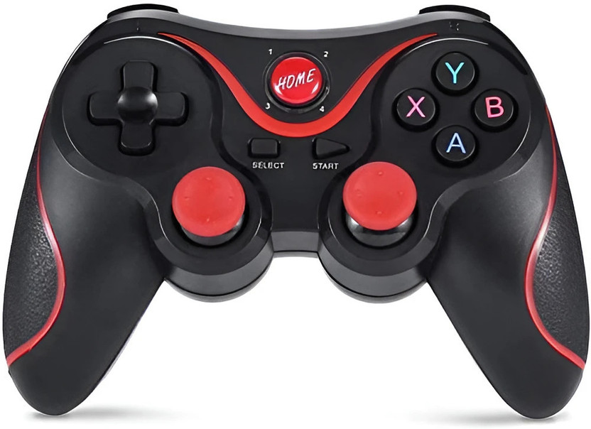 BCG X3 Wireless Bluetooth Gamepad For Android/Windows/Smart TV (PUBG Not Support) Bluetooth  Gamepad(Black, For Android)