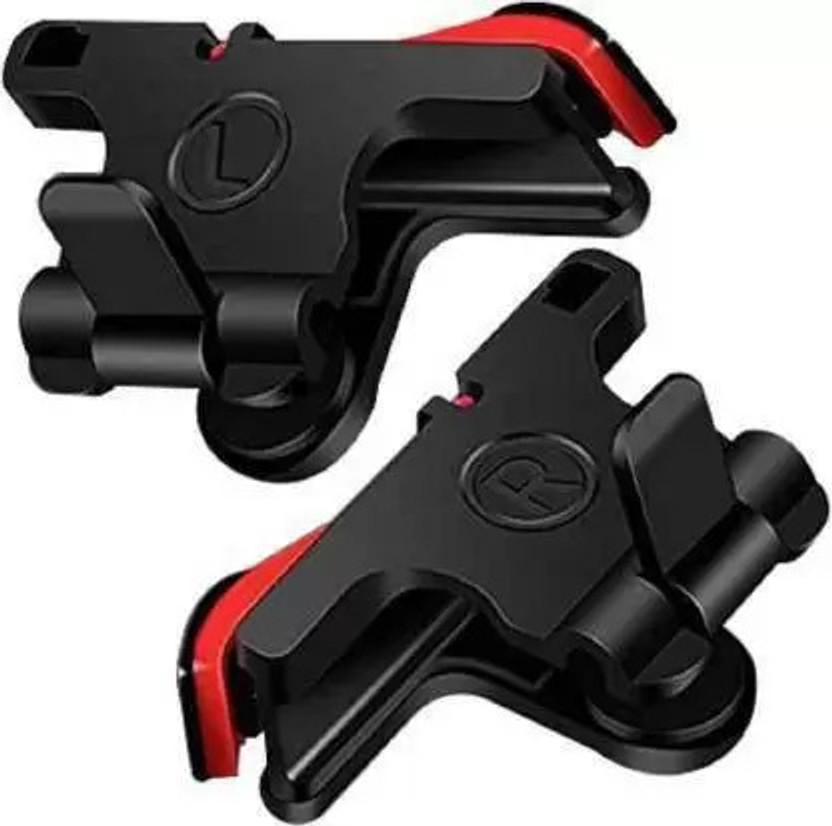 Online Delhi Fashion Best Quality Red Black Pubg Game Trigger for All Smartphones  Gaming Accessory Kit(Red, Black, For Android, iOS)