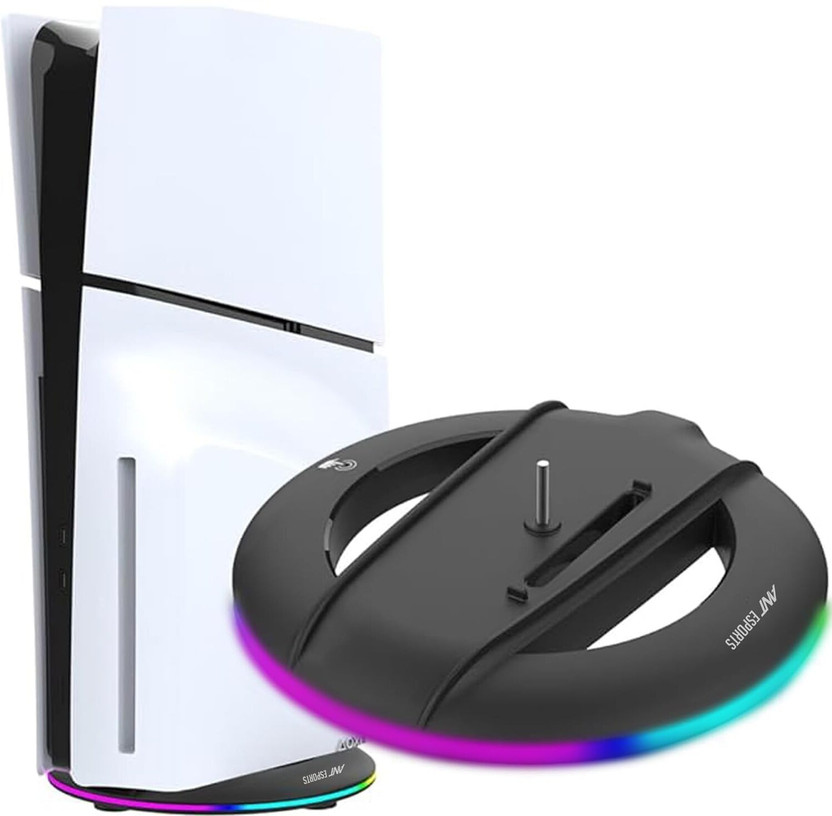 Ant Esports PS5 Slim Vertical Docking Station Stand  Gaming Accessory Kit(Black, For PS5)