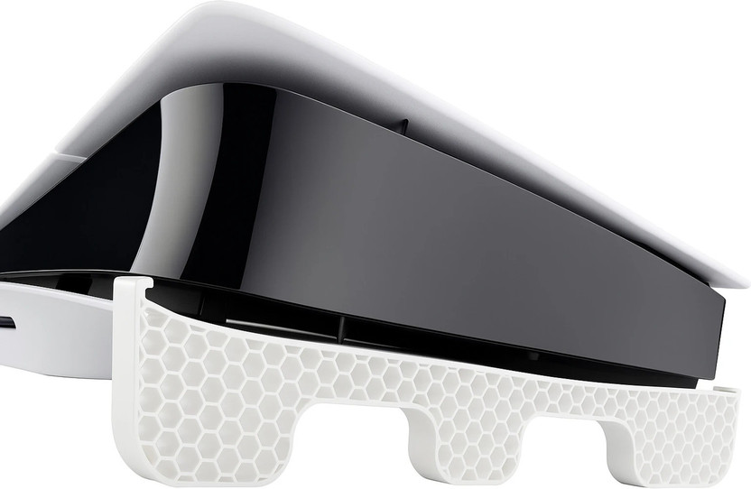 Tamashination PS5 Console Stand Horizontal | Stable Cooling Support Base  Gaming Accessory Kit(White, For PS5)