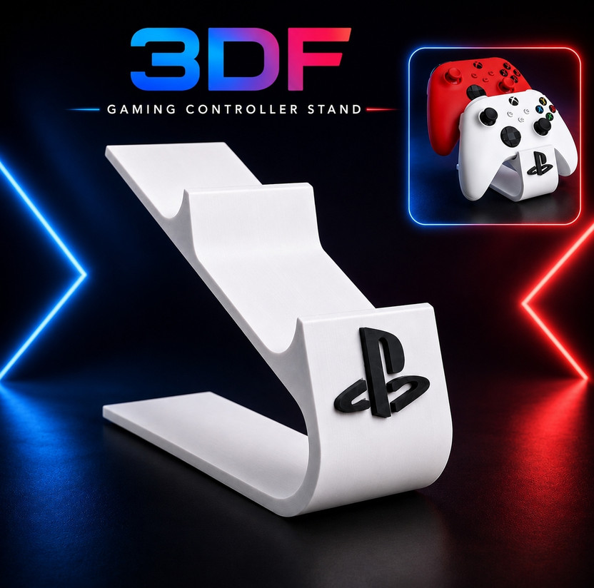 Xbox 3df Universal Gaming Controller Stand - White Black  Gaming Accessory Kit(White, Black, For PS, PSP, PS4, PS3, PC, PS5, Xbox Series X, Mac OS, Xbox 360, Xbox One X, Xbox) - Flipkart Deal