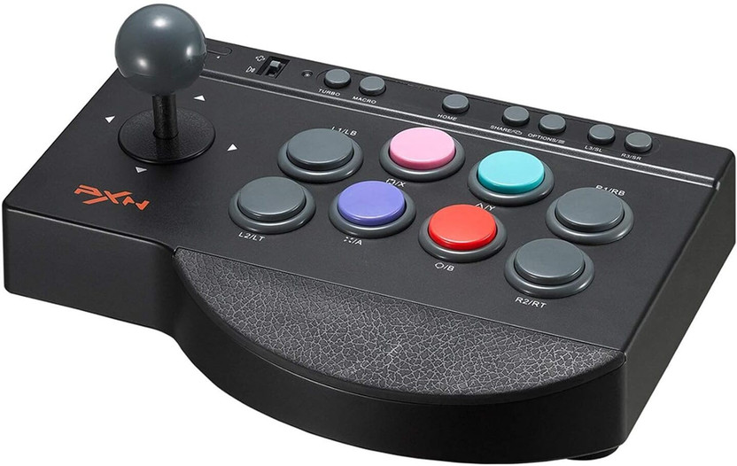 Playtastic PXN Arcade Joystick Fight Stick With Turbo and Macro Function  Gaming Accessory Kit(Black, For PC, PS4, PS3, Xbox One, PS)