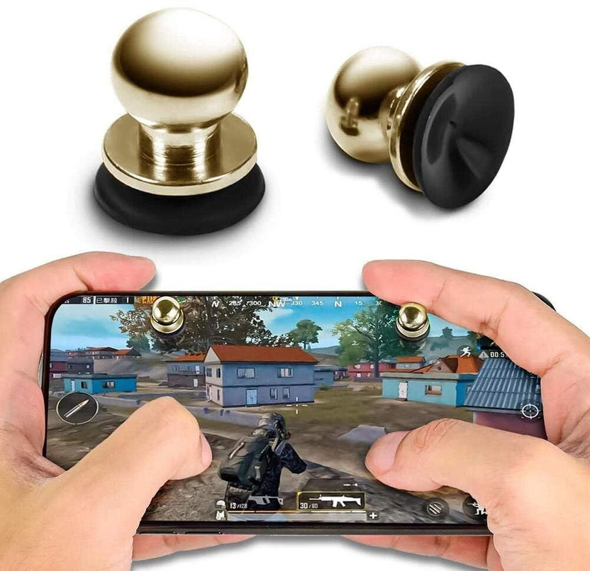 Expresscraft White Shark Mobile Pubg Trigger Shooting Games Like Free Gaming Accessory Kit  Gaming Accessory Kit(Golden, For Android)