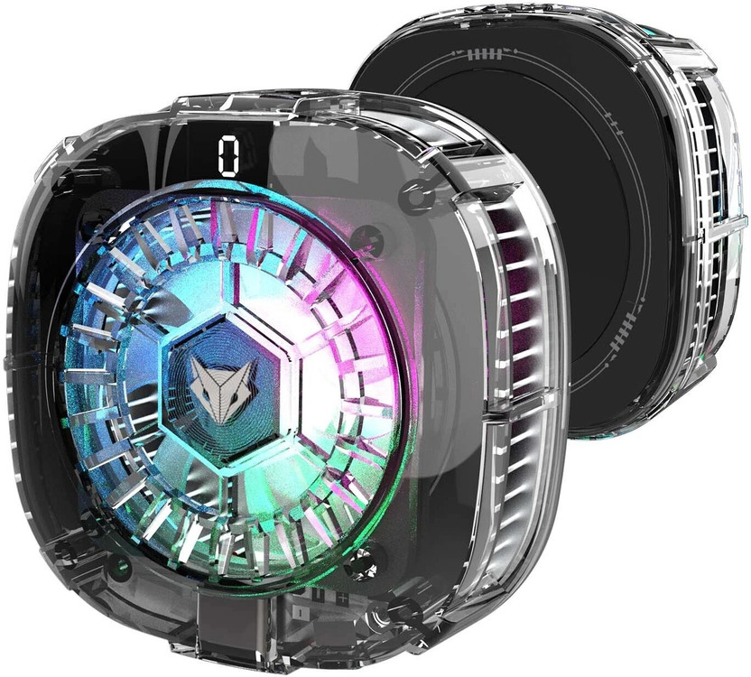 EVOFOX Hailstone 2 RGB Magnetic Mobile Cooler  Gaming Accessory Kit(Black, For Android, iOS)