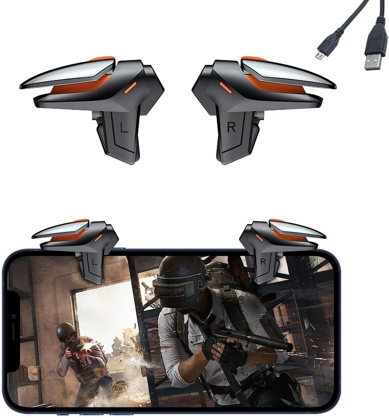 Cubonic DY01 Auto High Frequency Click Electric Mobile Trigger  Gaming Accessory Kit(Black, For Android, iOS)